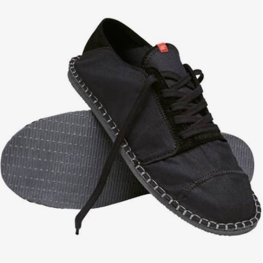 NEW HAVAIANAS Origine Sneaker ~ Black ~ Sz 7